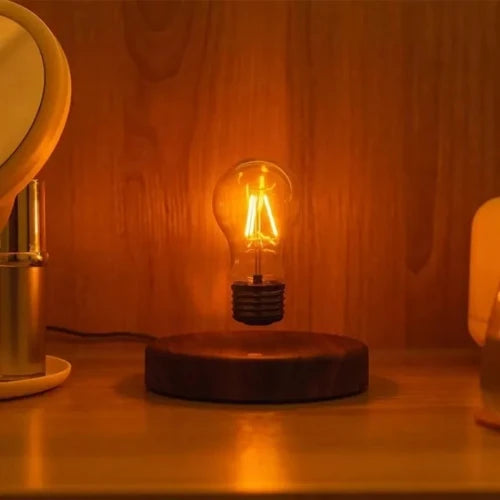 Floating LED Lamp with Magnetic Levitation – Decorative Night Light