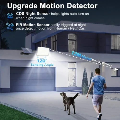 LED Solar Light with Motion Sensor (IP65 Waterproof)