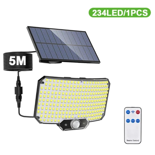 LED Solar Light with Motion Sensor (IP65 Waterproof)