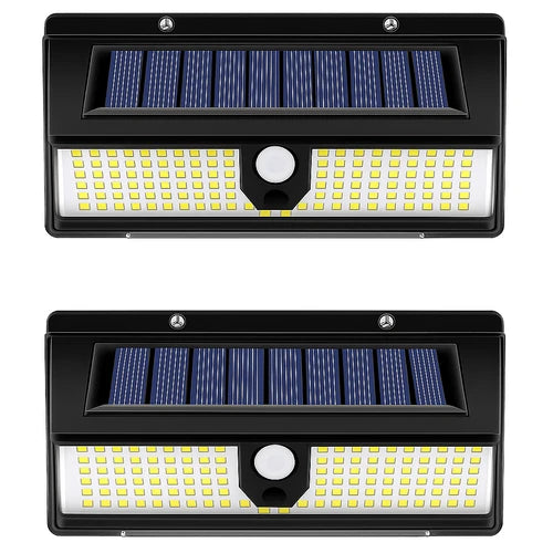 190 LED Solar Light with Motion Sensor and 4 Modes