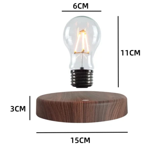Floating LED Lamp with Magnetic Levitation – Decorative Night Light