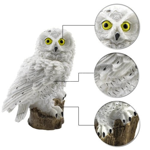 Owl of Light Magical and Rain-Resistant Solar Lamp