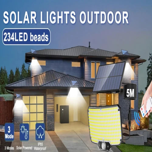 LED Solar Light with Motion Sensor (IP65 Waterproof)