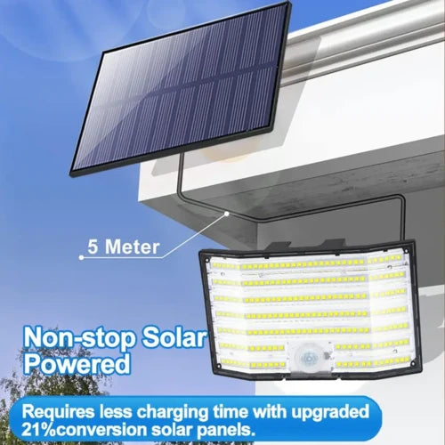 LED Solar Light with Motion Sensor (IP65 Waterproof)