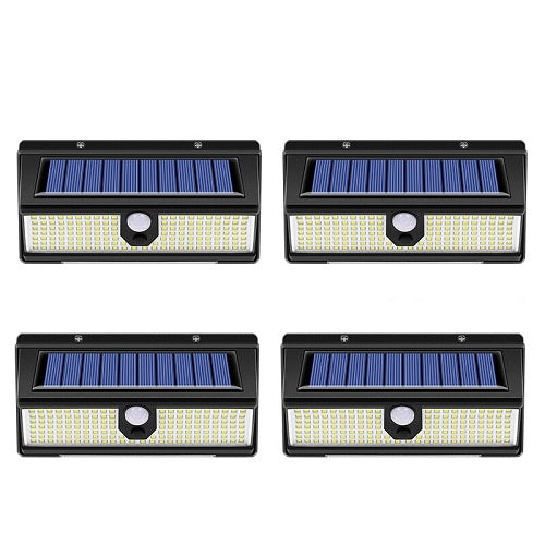 190 LED Solar Light with Motion Sensor and 4 Modes