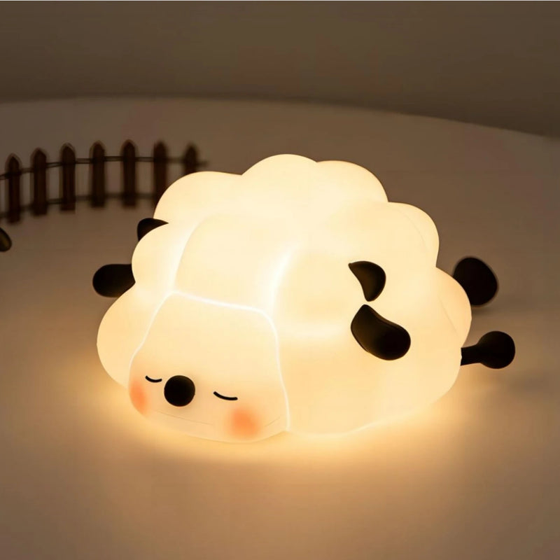 Rechargeable LED Mascot Night Light with Touch Sensor