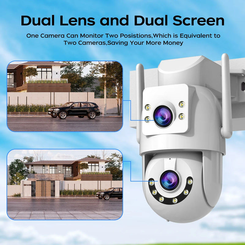 4K 8MP Wi-Fi Camera with 5x Zoom and AI Tracking