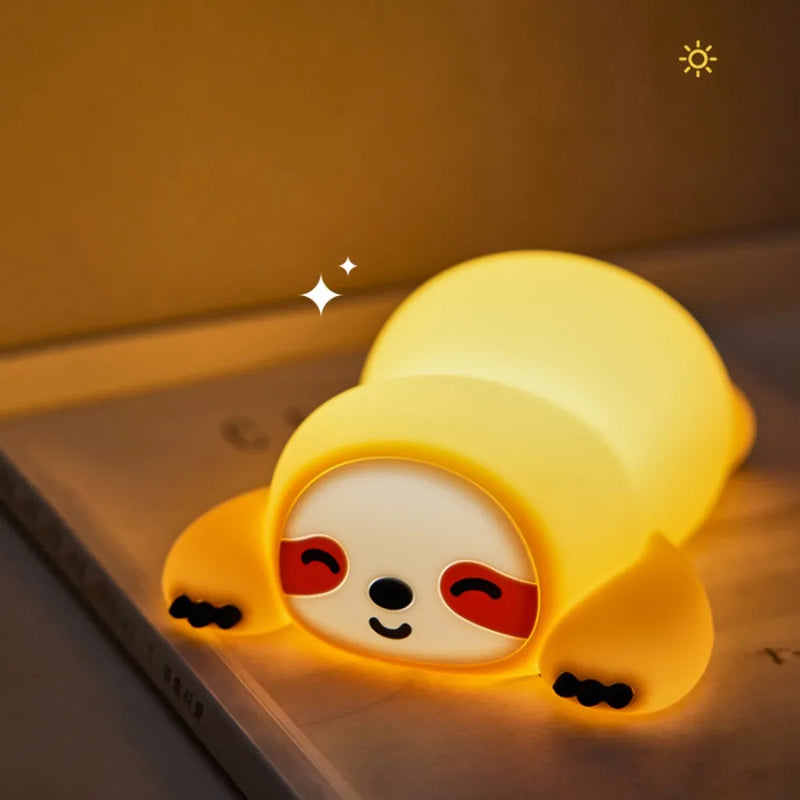 Rechargeable LED Mascot Night Light with Touch Sensor