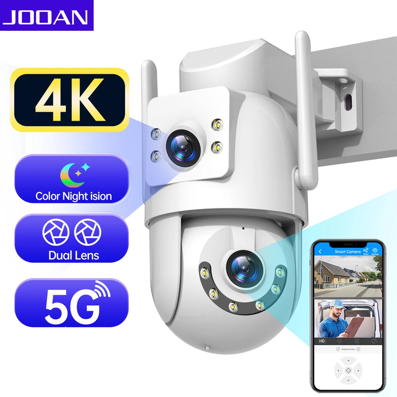 4K 8MP Wi-Fi Camera with 5x Zoom and AI Tracking