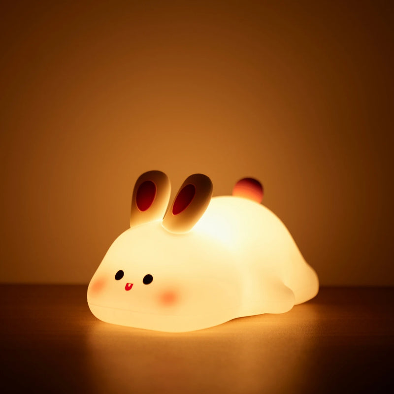 Rechargeable LED Mascot Night Light with Touch Sensor