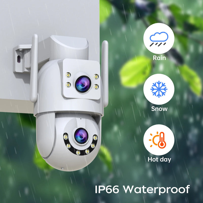 4K 8MP Wi-Fi Camera with 5x Zoom and AI Tracking