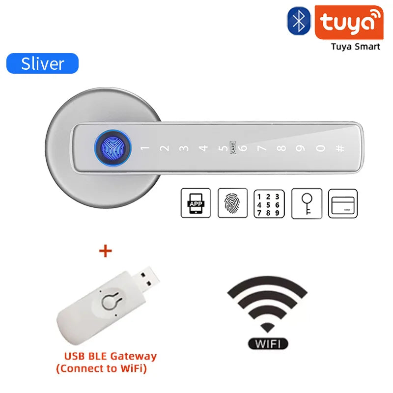 Digital Electronic Lock with Fingerprint and Password
