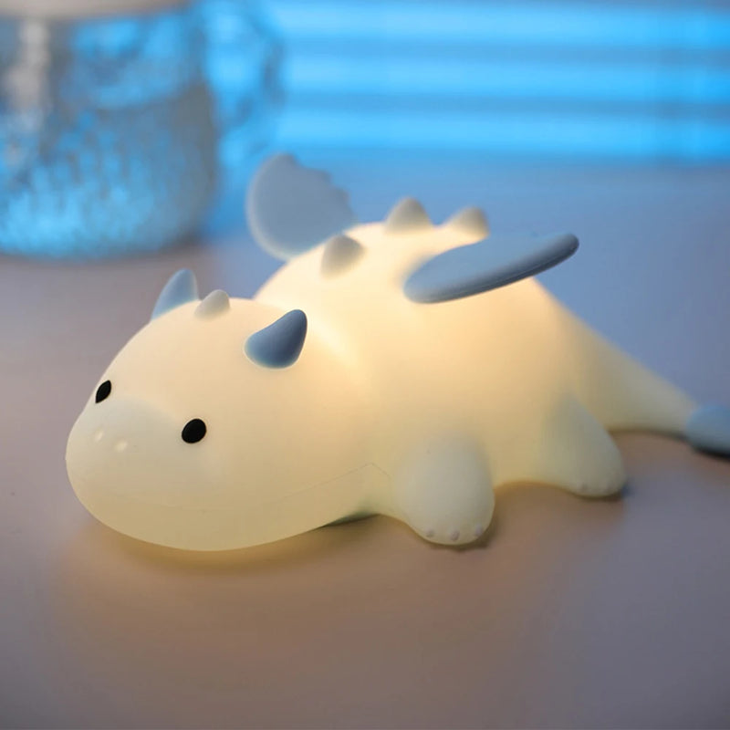 Rechargeable LED Mascot Night Light with Touch Sensor