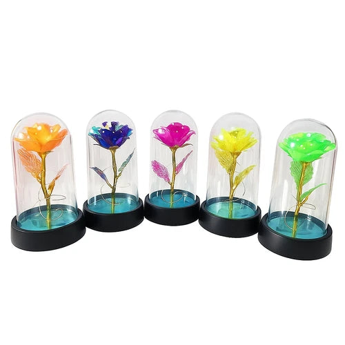 Realistic LED Rose with Night Light